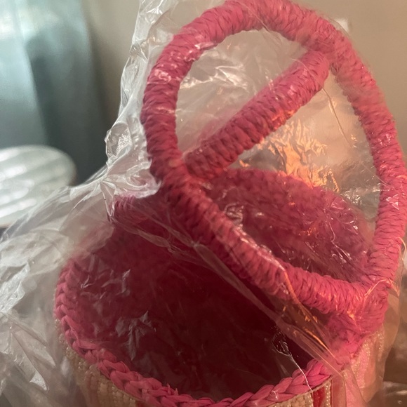 SENSI STUDIO/LoveShackFancy Double Handle Bucket Bag - Picture 5 of 6